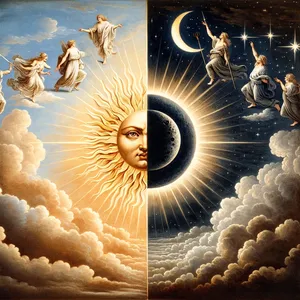 18. і щоб панувати над днем і ніччю, і щоб відділяти світло від темряви. І побачив Бог, що це добре.