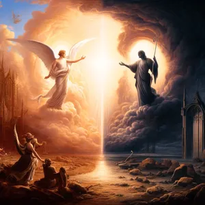 4. І побачив Бог, що світло добре, і розділив Бог світло від темряви.