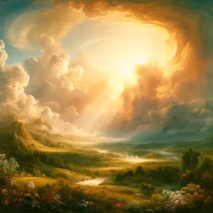 1. І скінчилися небо й земля, і все воїнство їхнє.