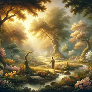 15. І взяв Господь Бог ту людину, і в Едемському раю оселив її, щоб порати його й доглядати його.