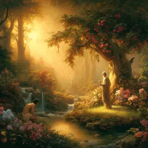 17. а з дерева пізнання добра й зла, з нього не їж, бо в день їди твоєї з нього ти напевно помреш!