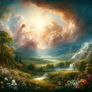 4. Оце ось походження неба й землі, коли створено їх, у той день, як Господь Бог створив був землю й небо.