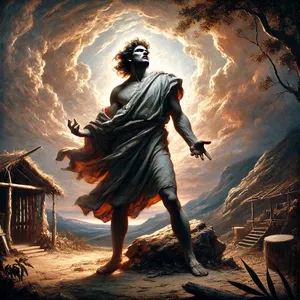 24. Якщо за Каїна буде пімститься в семеро, то за Ламеха в сімдесять разів та в семеро!”