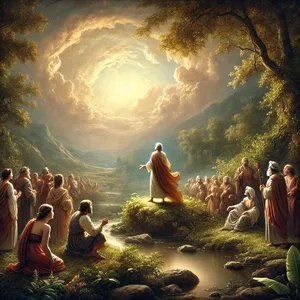 26. А Сетові також син уродився, і він назвав ім’я йому: Енош. Тоді почали кликати Господнє Ймення.