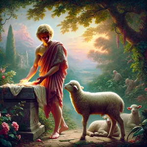 4. І Авель також приніс із первісток отари своєї та з їхнього лою. І зглянувся Господь на Авеля та на жертву його,