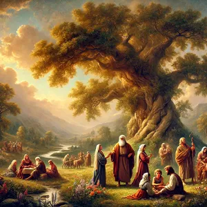 30. І жив Ламех по народженні Ноя пять сотень літ і девяносто і пять літ, та й породив синів і дочок.