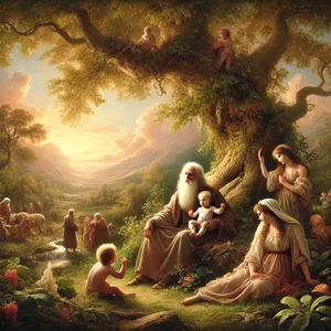 4. І було днів Адамових по народженні Сифа вісім сотень років, та й породив він синів і дочок.