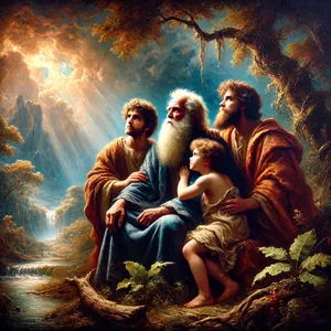 10. І породив Ной трьох синів: Сима, Хама й Яфета.