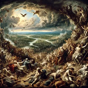 11. І зіпсулась земля перед Божим лицем, і наповнилась земля насильством.