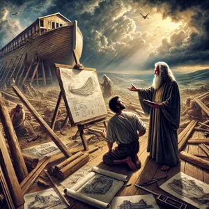 15. І оце, як зробиш його: три сотні ліктів довжина ковчега, пятдесят ліктів ширина його, а тридцять ліктів вишина його.