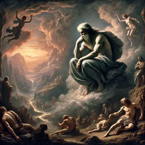 6. І пожалкував Господь, що людину створив на землі, і засмутився Він у Своєму серці.