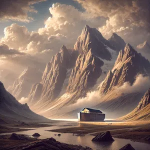 4. А сьомого місяця, сімнадцятого дня місяця, ковчег став на горбах Араратських.