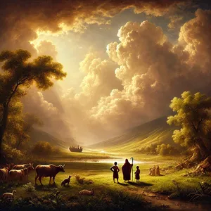 1. І поблагословив Бог Ноя і синів його, і сказав їм: Плодіться, і розмножуйтеся, і наповнюйте землю.