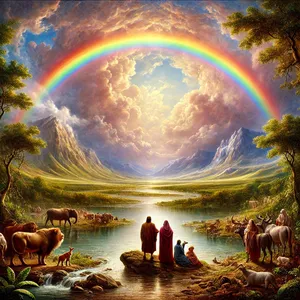 11. Я укладаю Свій заповіт із вами, що більше ніяке тіло не буде знищене водами потопу, і не буде більше потопу на знищення землі.