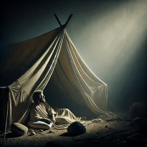 21. І пив він вино, і сп’янів, і лежав оголений у своєму наметі.